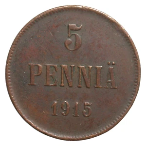 Finland 1915 5P Pennia - Picture 1 of 2