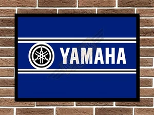 Letrero de metal Yamaha placa de pared letrero garaje R1 R6 YZ Fazer retro hombre cueva - Imagen 1 de 4