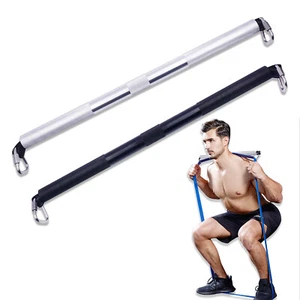 Resistance Band Exercise Pilates Bar Lightweight Aluminum Alloy Gym Bar Home  - Picture 1 of 9