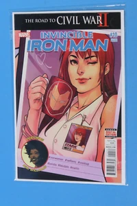 Invincible Iron Man #10 2016 Second Printing KEY Issue - Bild 1 von 17