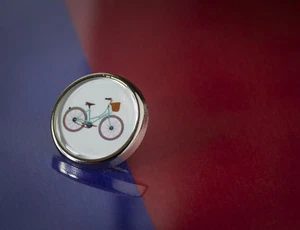 Retro Bike Bicycle Cycling Lapel/Tie Pin Badge - Picture 1 of 2