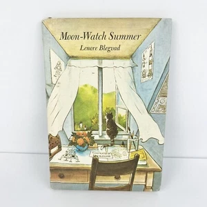 Vintage Moon Watch Summer Lenore Blegvad/Erik Blegvad 1972 Book Weekly Reader HC - Picture 1 of 6