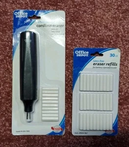 Borrador inalámbrico a batería y recargas sin látex Office Depot 2006 - Imagen 1 de 2