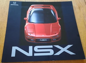 HONDA NSX car sales brochure from the UK, very large, probably 1991 / 1992 - Picture 1 of 3