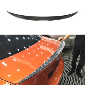 Carbon Fiber Rear Trunk Spoiler Boot Wing Fit for BMW 1Series E82M 1M 11-17 - Picture 1 of 10