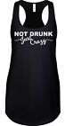 Not Drunk Funny St Patricks Day Drinking Party Bar Hop Pub Quotes Racerback Tank