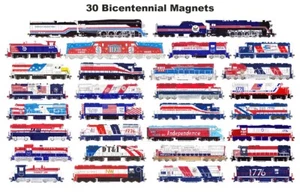 Locomotoras bicentenario 30 imanes de tren de Andy Fletcher - Imagen 1 de 1