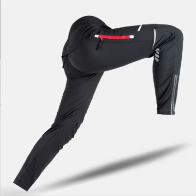 Hombres Reflectante Impermeable Ciclismo Pantalones Ropa Deportiva MTB Bicicleta Bicicleta Pantalones Foto 1 de 4