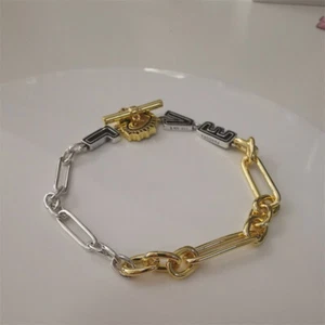 Pandora ALE S925 Keith Two-tone Love Links Bracelet - Picture 1 of 4