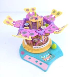 Vintage Polly Pocket Spin Pretty Carousel & Ferris Wheel - Bluebird Toys - Picture 1 of 5