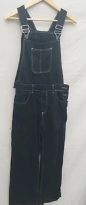 Ladies Denim Black Dungarees Jeans EU 29 UK 11 miss Laufen Women's  - Picture 1 of 7