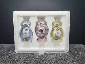 The Bradford Editions Heavenly Messenger Heirloom Porcelain Ornament Collection - Picture 1 of 8