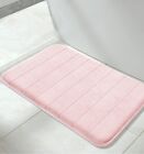 Memory Foam Bath Mat Comfortable Soft Maximum Absorbent Machine Wash Non-Slip...