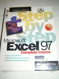 Kit de autoaprendizaje de certificación de curso completo Microsoft Excel 97 con CD-ROM - Imagen 1 de 1