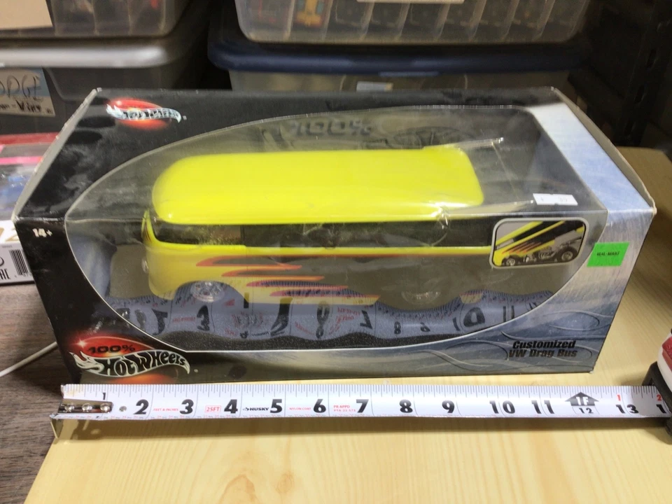 Autobús de arrastre VW personalizado Hot Wheels 29227 Foto 1 de 1