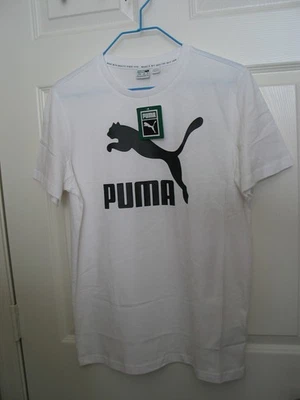 NWT PUMA girl youth XL crewneck short sleeve tees t-shirt White - Image 1 of 4