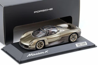 1:43 Spark Porsche Mission X Rocket Metallico/Marrone WAP DEALER - Immagine 1 di 3