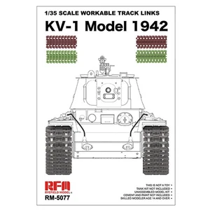 RYEFIELD RM5077 ESCALA 1/35 1/35 PISTA VIABLE LINKSKV-1 Modelo 1942 - Imagen 1 de 2