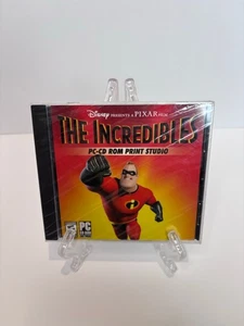 Y2K Disney Interactive Pixar The Incredibles Print Studio PC CD Program Sealed - Picture 1 of 2