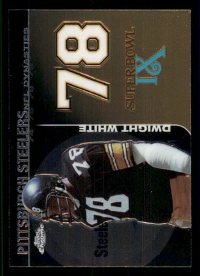 2008 Topps Chrome Dynasties #DYNCDWH Dwight White - Image 1 of 2