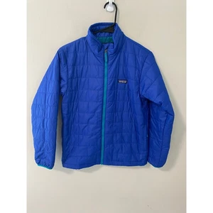 New Patagonia Kids Nano Puff Quilted Jacket Size XL (14) - Picture 1 of 3