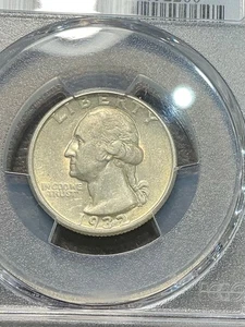 PCGS XF45 1932 D WASHINGTON QUARTER KEY DATE NICE FOR THE GRADE - Picture 1 of 3