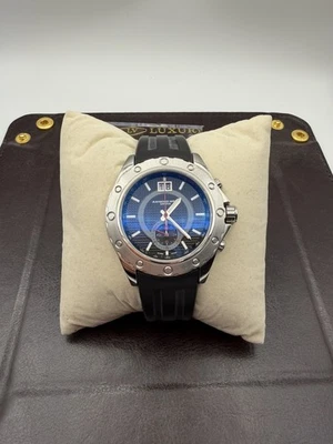 Reloj de cuarzo Raymond Weil RW deportivo cronógrafo para hombre 8600 correa de goma negra Foto 1 de 4