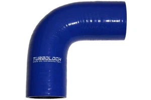 Silikonschlauch Ø 51mm 90° blau / silicone hose blue - 4-lagig - Picture 1 of 1