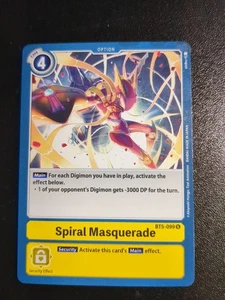 Spiral Masquerade Digimon CCG BT5-099 Regular - Picture 1 of 1