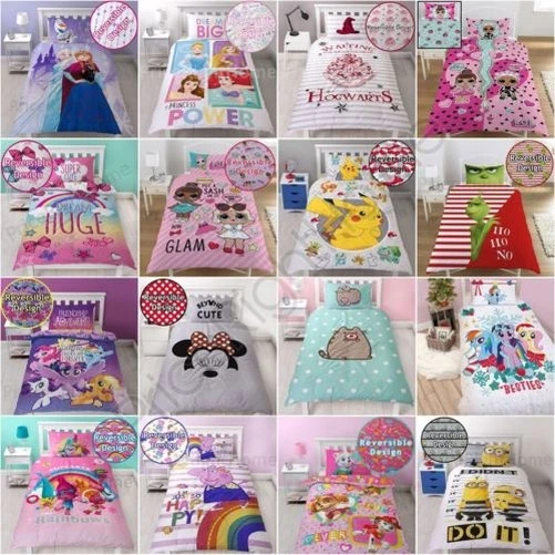 Filles Personnage Housse Couette Simple Ensembles - Literie Disney Lol Surprise - Photo 1/1