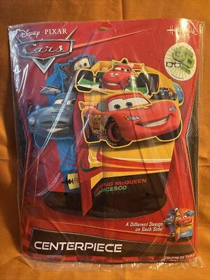 NEW Disney Pixar Cars 3D Cardboard Table Centerpieces Birthday Party Decoration - Image 1 of 3