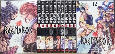 Record Of Ragnarok English Manga Volumes 1 - 15 brand new from Viz Media