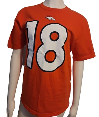 Camiseta para hombre Denver Broncos #18 Peyton Manning 18 Nike NFL fútbol 2012-2015 Foto 1 de 2
