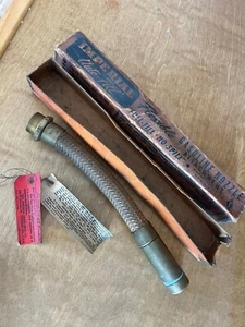 Vintage NOS Imperial Brass Buckeye McDonald Boyle Gas Flexible Nozzle Pump - Picture 1 of 14