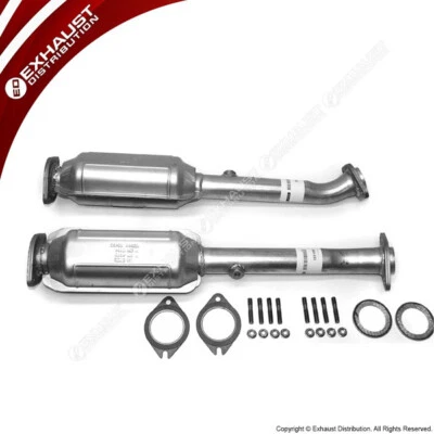 Fits NISSAN NV1500 NV2500 NV3500 4.0 2012-2017 Rear Catalytic Converter 2 PIECES - Image 1 of 3