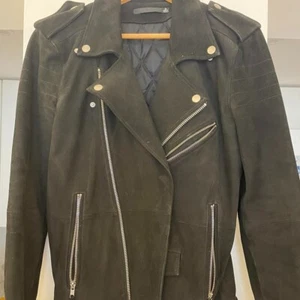 BLK DNM - Black Suede Biker Jacket – Good Condition, Worn less than 5 times - Picture 1 of 7