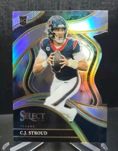 2023 Select Football C.J. STROUD #289 Rookie Club Level SILVER Die-Cut - Texans - Picture 1 of 2