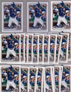 2020 Bowman Draft PETE CROW-ARMSTRONG 1° Bowman Prospect CARTA #BD-72 LOTTO X 25 - Foto 1 di 1