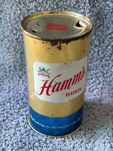 Hamm's Beer Flat Top Beer Can - Open at Top-Can is Empty- San Francisco CA