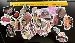 Pegatinas Melanie Martinez 60 pk Pegatinas Cantante Mezcla Aleatoria Rosa Martínez Melanie - Imagen 1 de 2