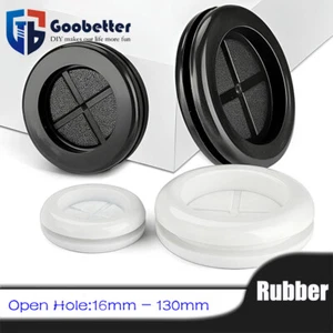 16 - 130mm Blanking Rubber Grommets Closed Blind Plugs Closed Bungs Wire Protect - Picture 1 of 32