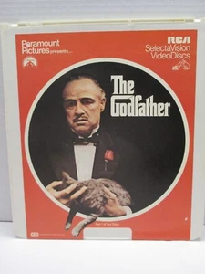 The Godfather Marlon Brando 2 Disc Set RCA VideoDisc 1972 Movie Wall Art - Picture 1 of 24