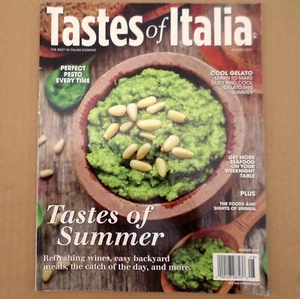 Tastes of Italia Magazine August 2015 Cool Gelato Perfect Pesto - Imagen 1 de 4