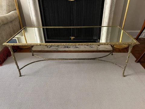 Antique Maison Bagues Coffee Table Cover