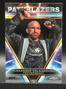 Alexander Volkanovski 2024 UFC Topps Chrome Pathblazers Insert - Picture 1 of 2