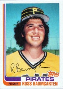 1982 Topps Traded #3T Ross Baumgarten Pittsburgh Pirates
