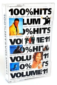 100% Hits Vol 11 Cassette - Snoop Doggy Dogg, Lenny Kravitz, Tori Amos, D:Ream - Picture 1 of 2