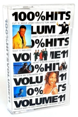 100% Hits Vol 11 Cassette - Snoop Doggy Dogg, Lenny Kravitz, Tori Amos, D:Ream - Image 1 of 2