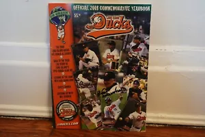 Long Island Ducks Official 2008 Commemorative Yearbook Autographed - Picture 1 of 7