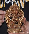 Tibet Bronze Gilt Thousands Of Hands Vajrapani Exorcism Hayagriva Hevajra Statue